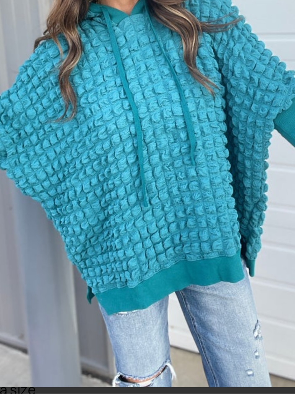 NWT EASEL BUBBLY BLISS HOODIE - Picture 1 of 3